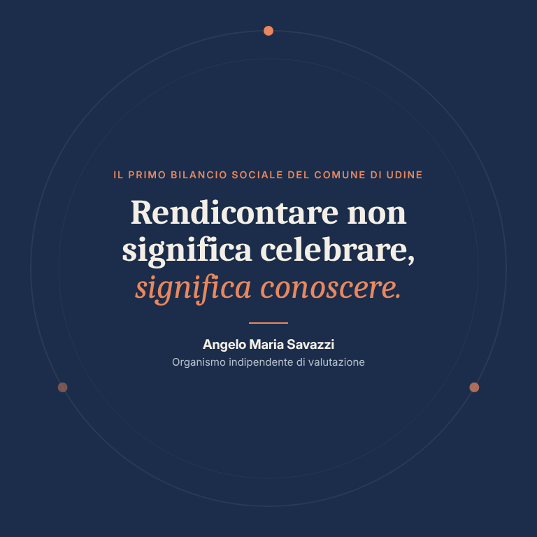 Bilancio sociale: dalla performance al valore pubblico